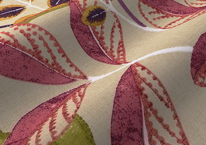 Fandango, Cranberry - Twist&Fit Roman Blind - Image 4